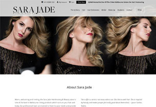 WordPress with Woocommerce for SaraJade